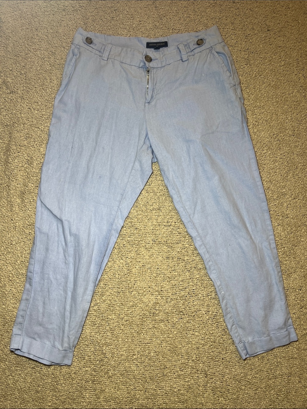 Banana Republic Light Blue women’s Casual Chinos